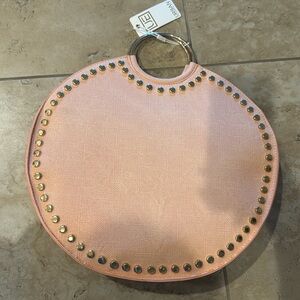 New with tags. Peach circle bag. Vegan